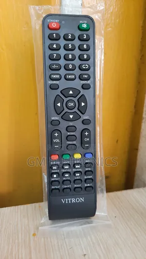 Replacement Remote for Vitron Digital Tv. Free Batteries.