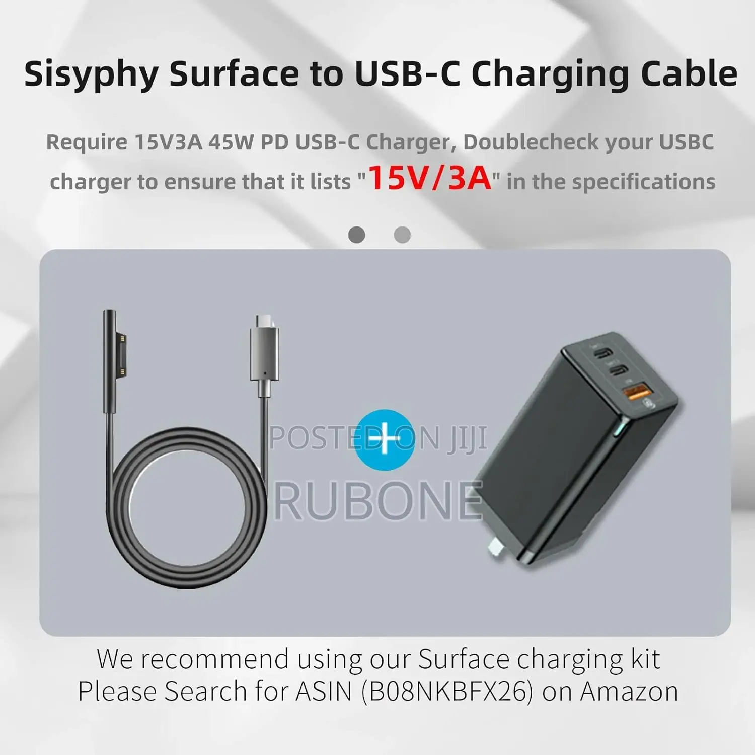 Microsoft Surface USB C Charger