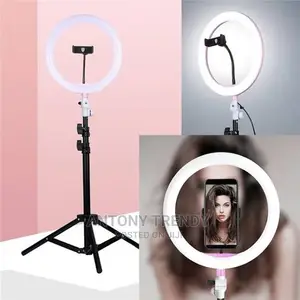 Ring Light Tripod Stand Dimmable