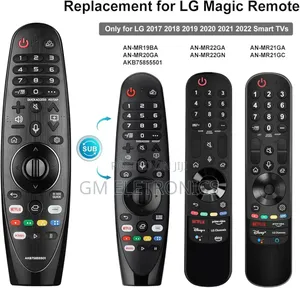 Voice Magic LG Remotes With Cursor Movement Detector.
