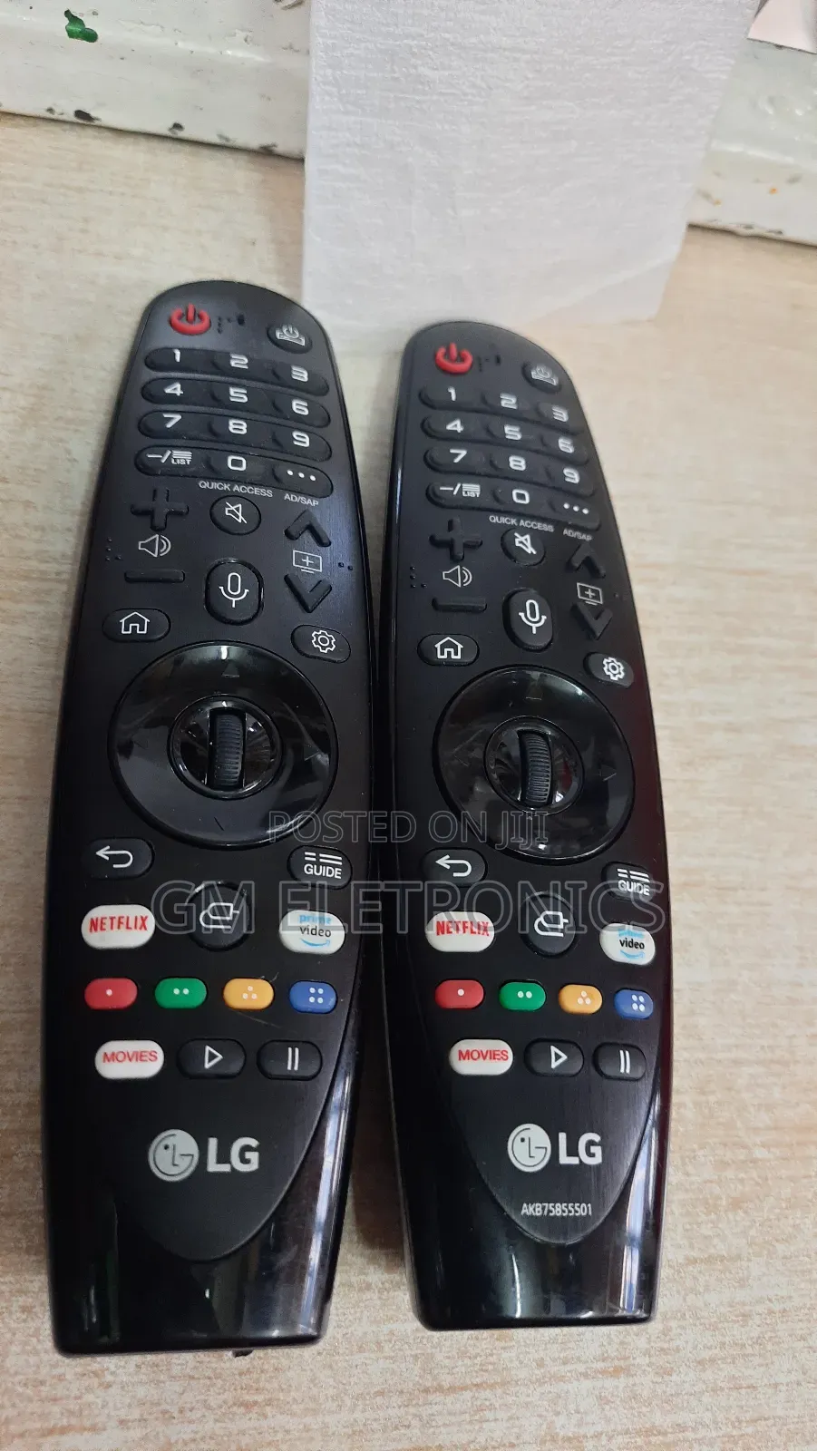 Voice Magic LG Remotes With Cursor Movement Detector.
