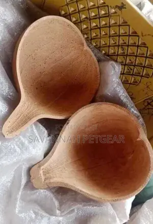 Authentic African Calabash Ladle/Spoon - 2 Pieces
