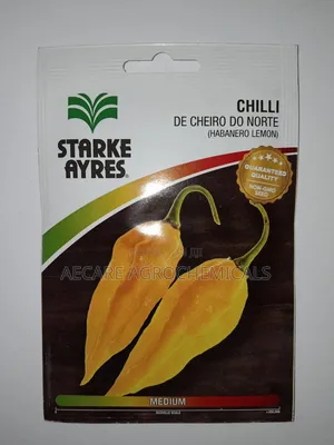 Chilli Seeds Habanero Lemon (De Cheiro Do Notche ) 0.5 Grams