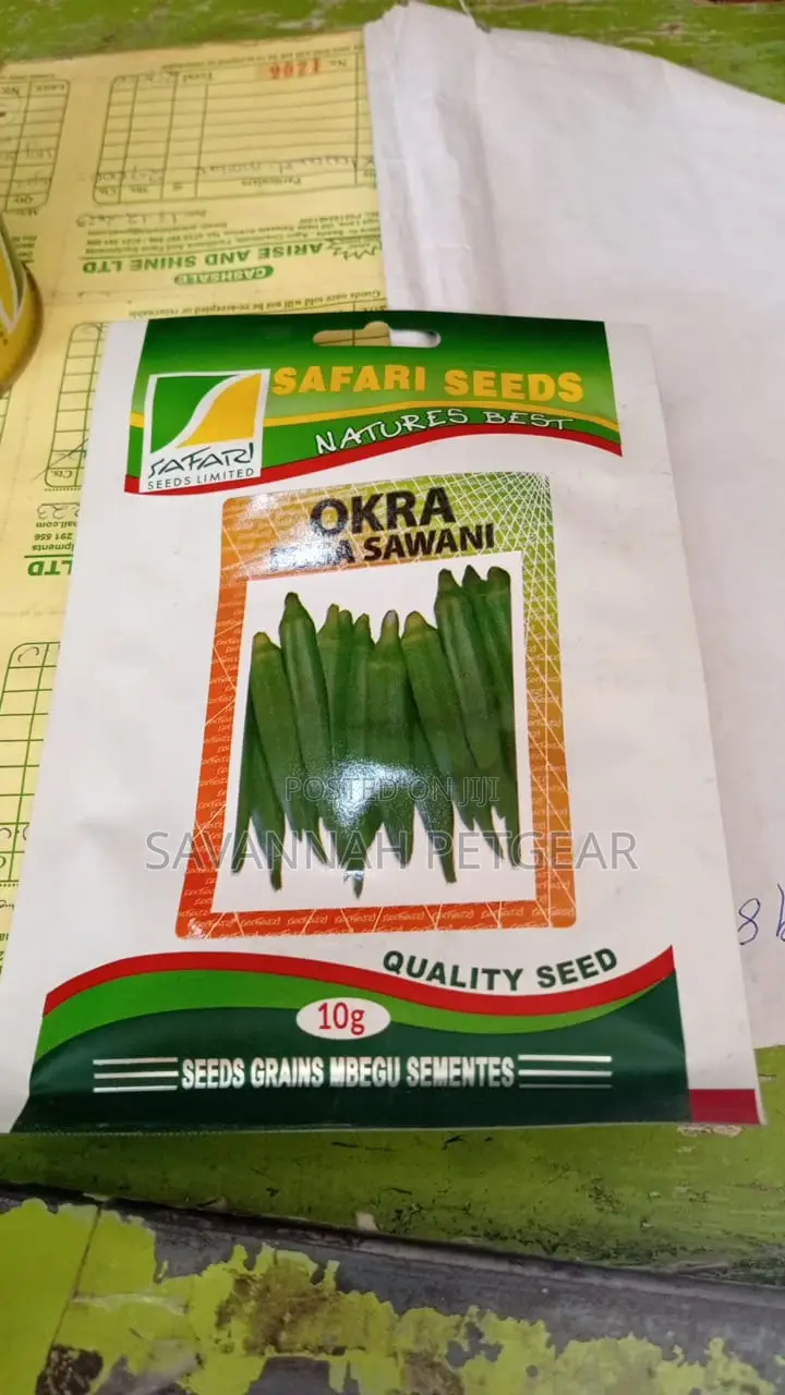 Okra Seeds Available in 10g