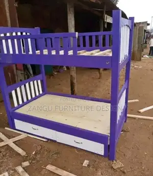 Purple Double Decker Bed