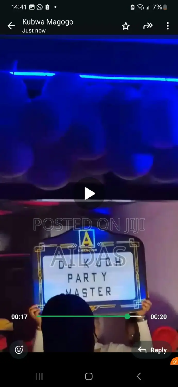 Customizable VIP LED Message Board