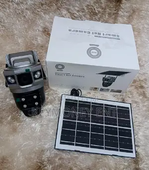 Dual Lens V380 Pro 4g Solar PTZ Camera Colored Night Vision