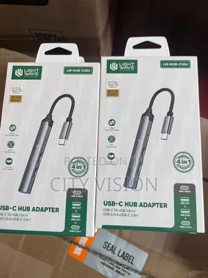Lightwave Usb C Hub Adapter 4 in 1 Usb Hub C304
