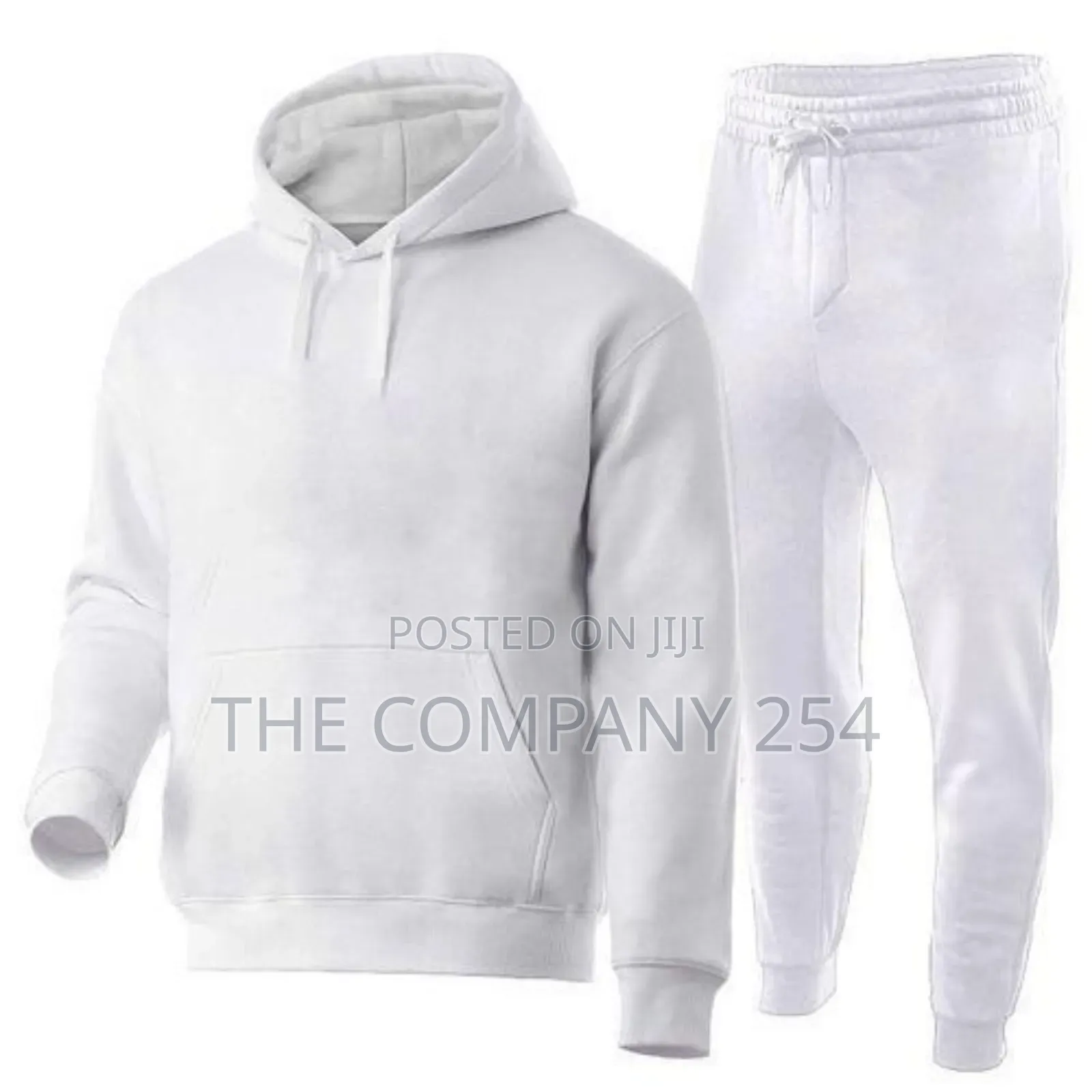 Heavy Plain Quality Unisex Tracksuit Sweatsuits Hooded Dope