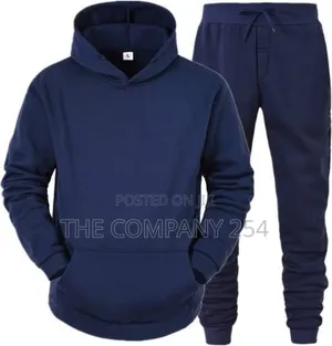 Heavy Plain Quality Unisex Tracksuit Sweatsuits Hooded Dope