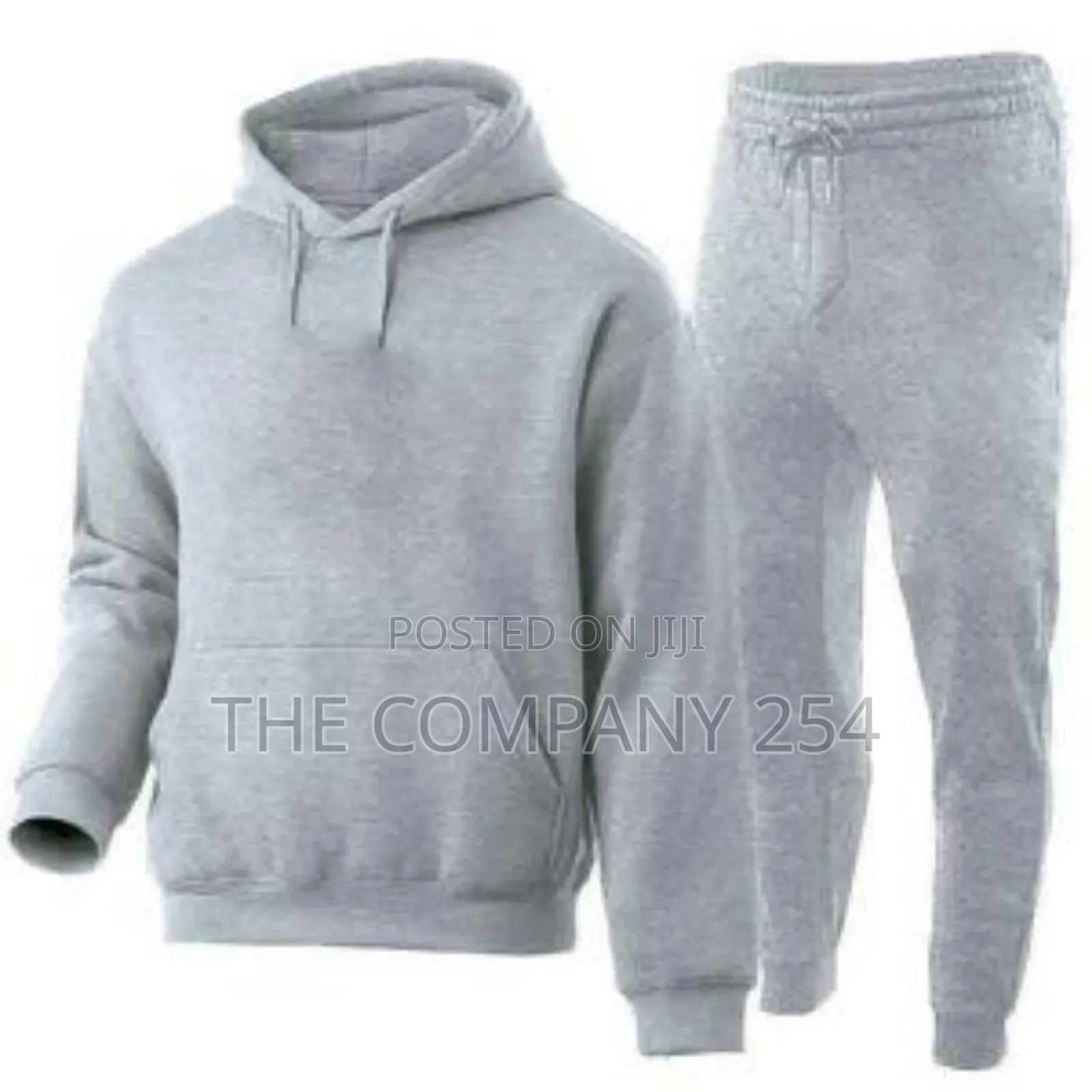 Heavy Plain Quality Unisex Tracksuit Sweatsuits Hooded Dope