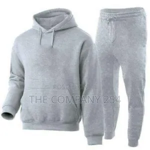 Heavy Plain Quality Unisex Tracksuit Sweatsuits Hooded Dope