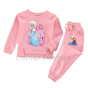 Girls Elsa Tracksuits
