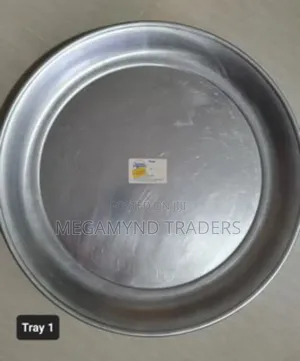 Aluminium Tray Round 40cm / Serving Tray