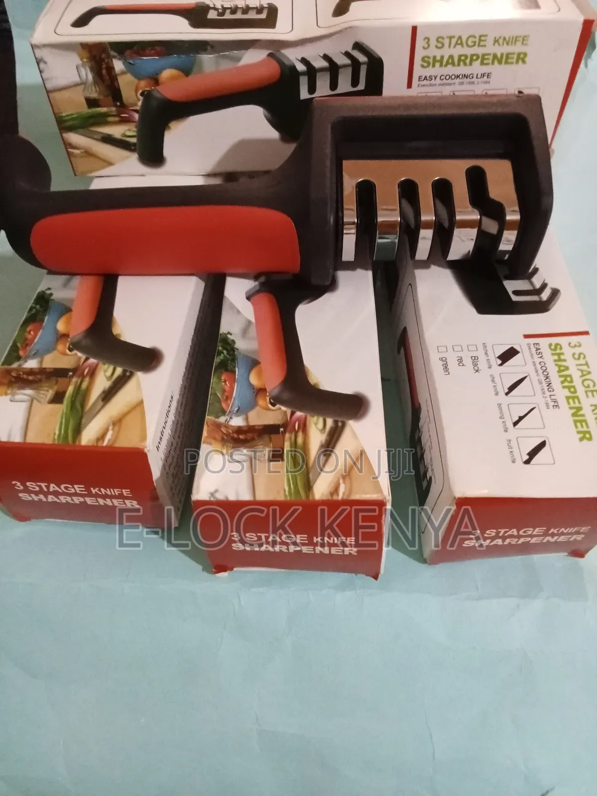 Quality 3 Way Curving Knife Sharpener
