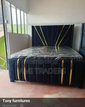 Black Golden Chester Bed 5*6