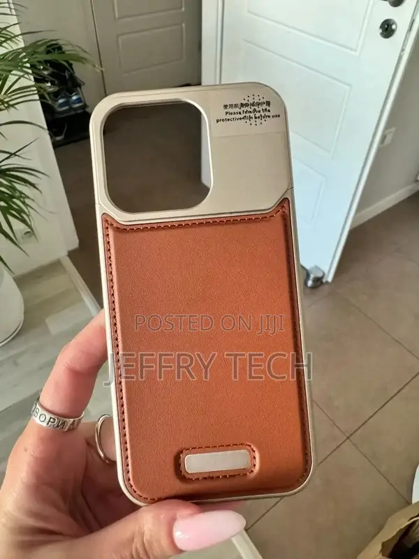 Aluminum Aromatherapy Leather Case for iPhone 13 Pro Max