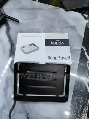 Classy Black Brimix Soap Holder