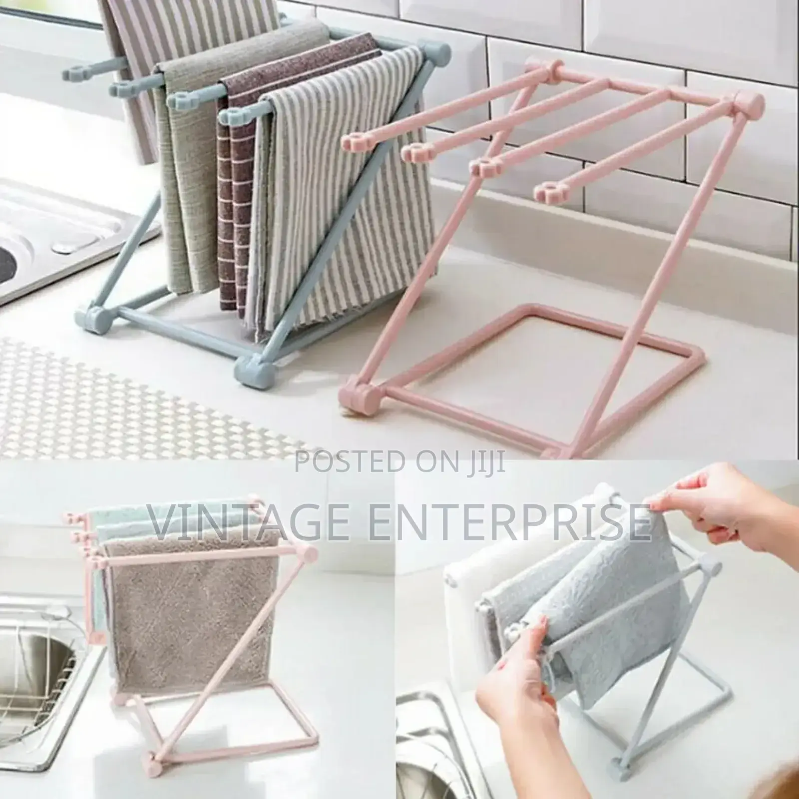Free Standing Towel Rack Holder