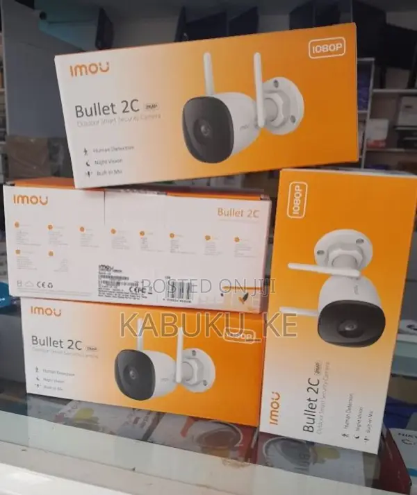 Imou Bullet 2c Wifi Camera Weatherproof AI Human Detection