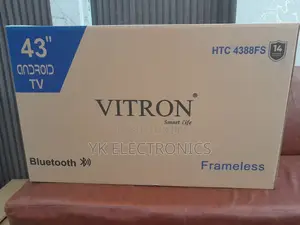 Vitron 43 Smart TV Htc4388fs Android TV Frameless Full Hd