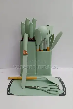 19pcs Silicon Spoon Set