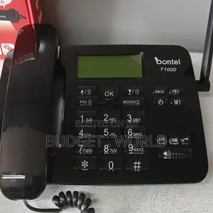 (Dual Sim) New Wireless Landline Desktop Phone With SMS