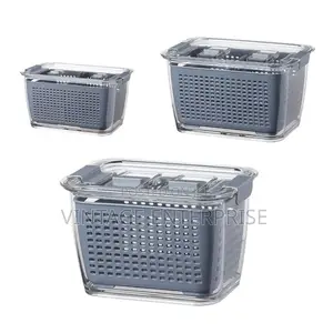 3pcs Fresh Food Storage Container