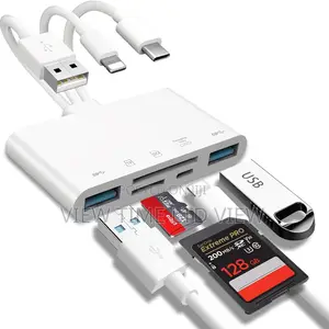 5-in-1 Memory Card Reader