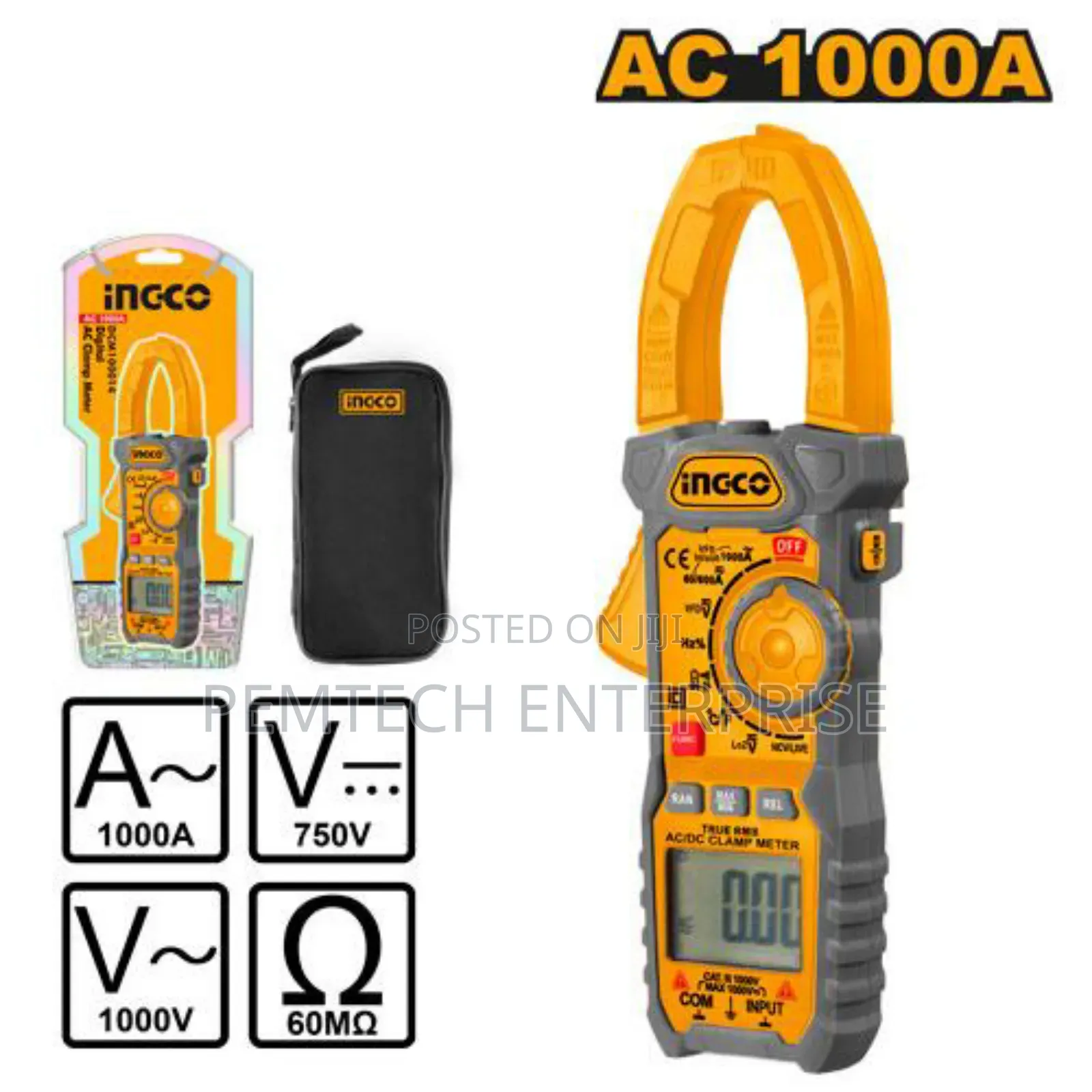 Digital AC Clamp Meter