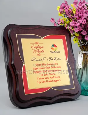Wooden Squared Award