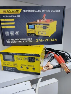 Car Charger Battery. 12/ 24 Volts Automatic Charger.