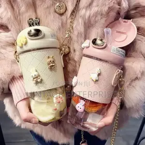Unique Rabbit Ear Water Bottle Cup