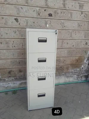 Executive 4 Drawer File Cabinet