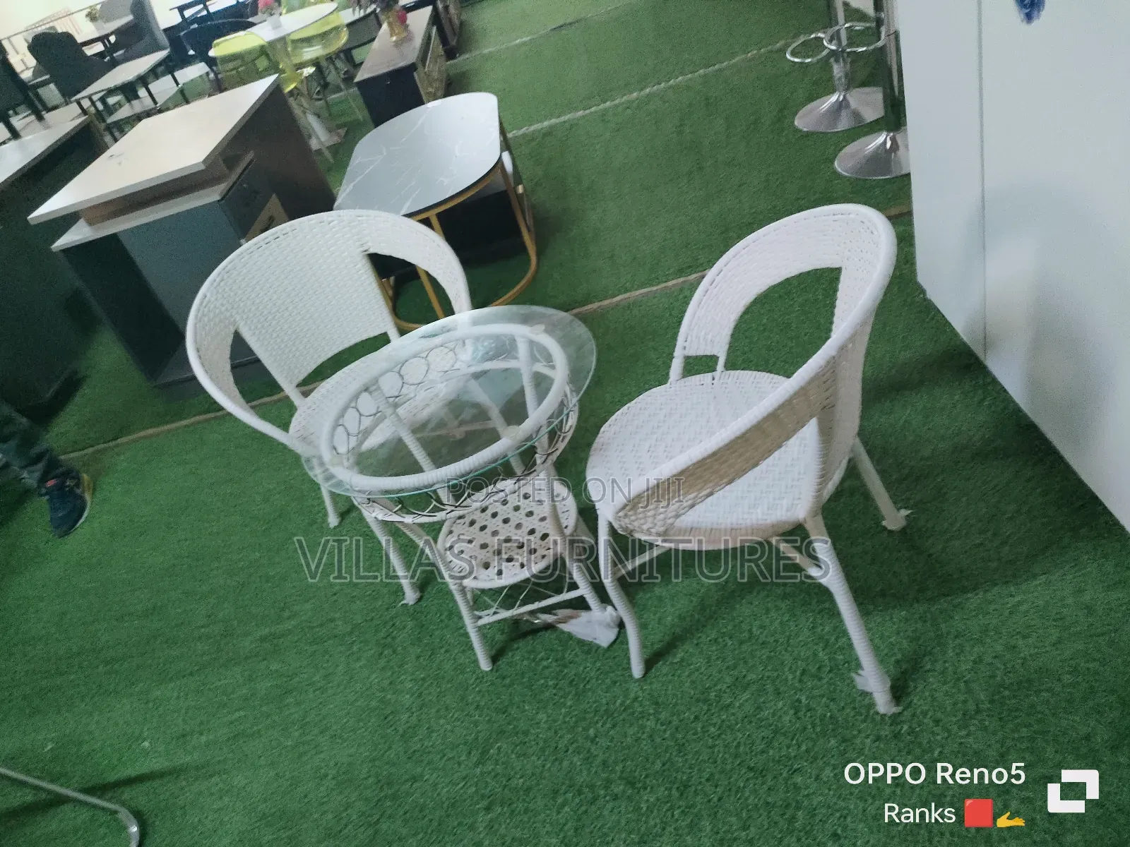 White Outdoor Set