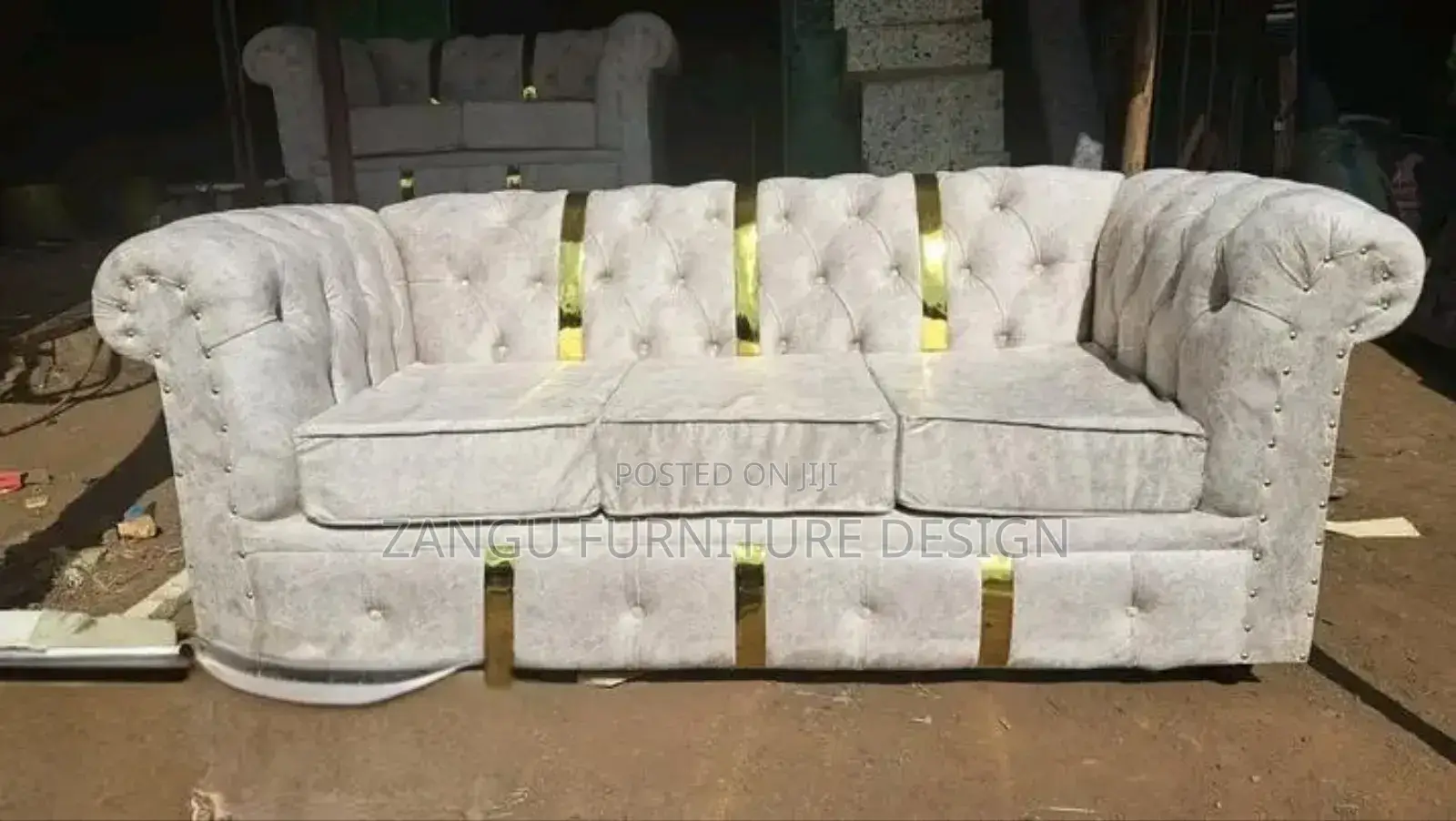 Chester Sofa 3seater Beige