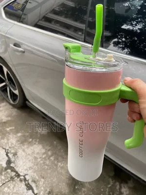 Green Handle 1200ml Miniso Trend Stanley Cup