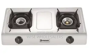 Premier Elite Stainless Steel Lpg Stove 2 Burner Table Top°°
