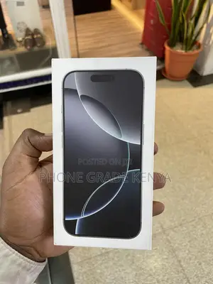 New Apple iPhone 16 Pro 256 GB Black