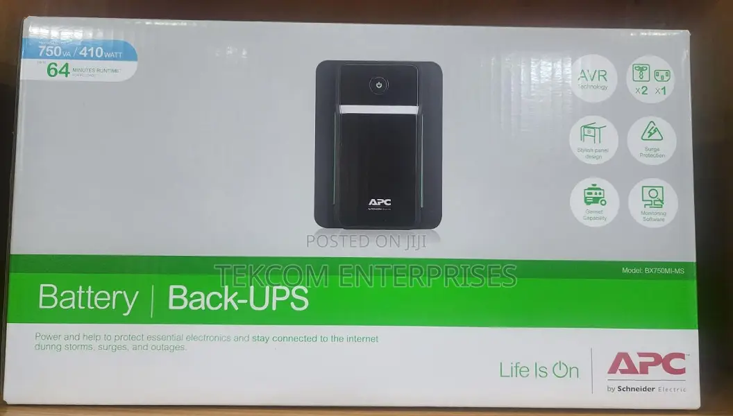 Apc 750va Backup Ups- Apc 750va Backup Ups