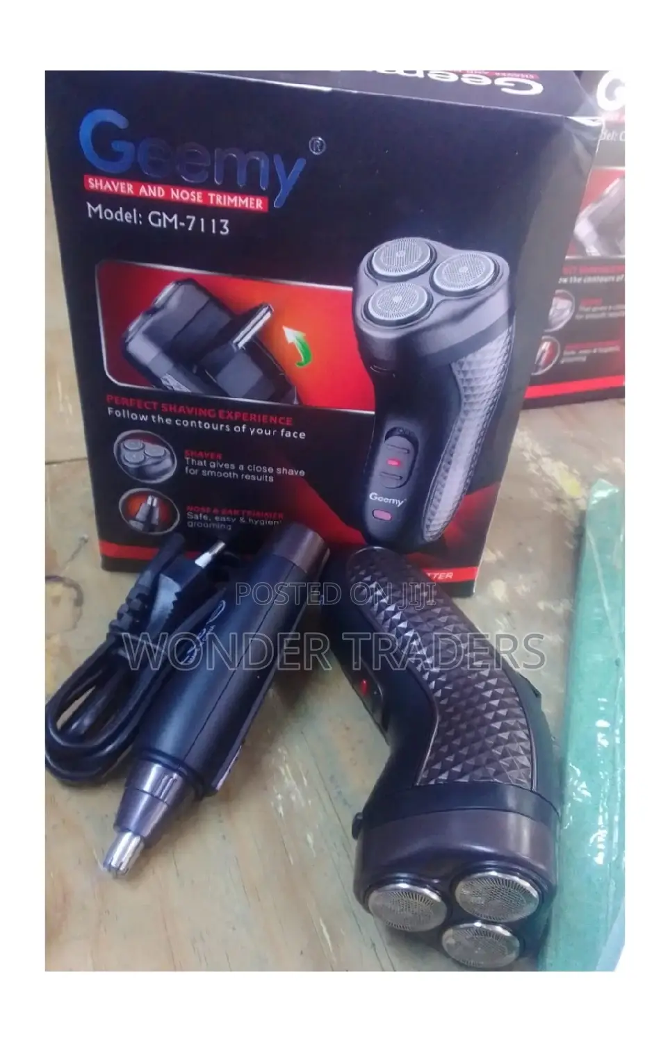 Geemy Mens Shaver Nose Trimmer