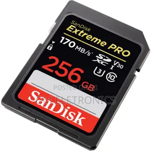 Sandisk 256GB Extreme PRO UHS-I SDXC Memory Card for Cameras