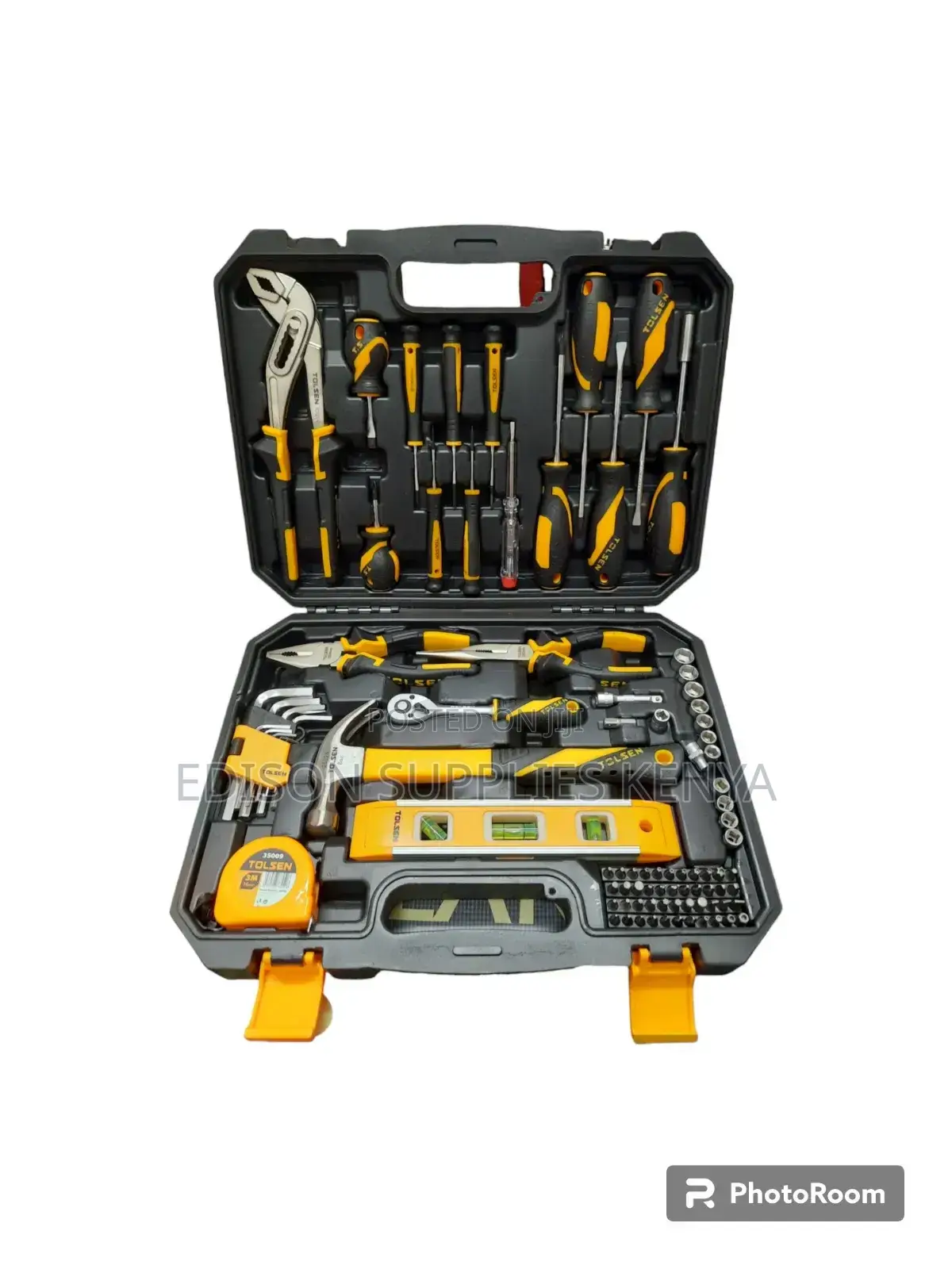Tolsen 89pcs Household Tools Set Plumbing Electrical Tools