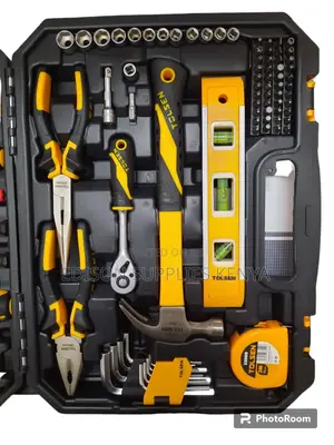 Tolsen 89pcs Household Tools Set Plumbing Electrical Tools