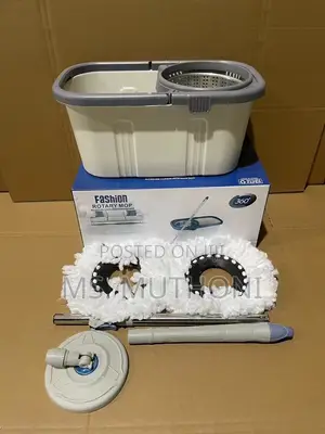Bucket Washer Spin Cleaning Mop.*