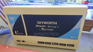 Skyworth 55 Inch Qled 55q6500g Tv Smart Google Tv Uhd Frameless
