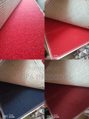 Red Carpets Fitted Wall to Wall Decoration Rugs Fitting