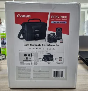 Canon EOS R100 Mirrorless Camera With 18-45mm and 55-210mm