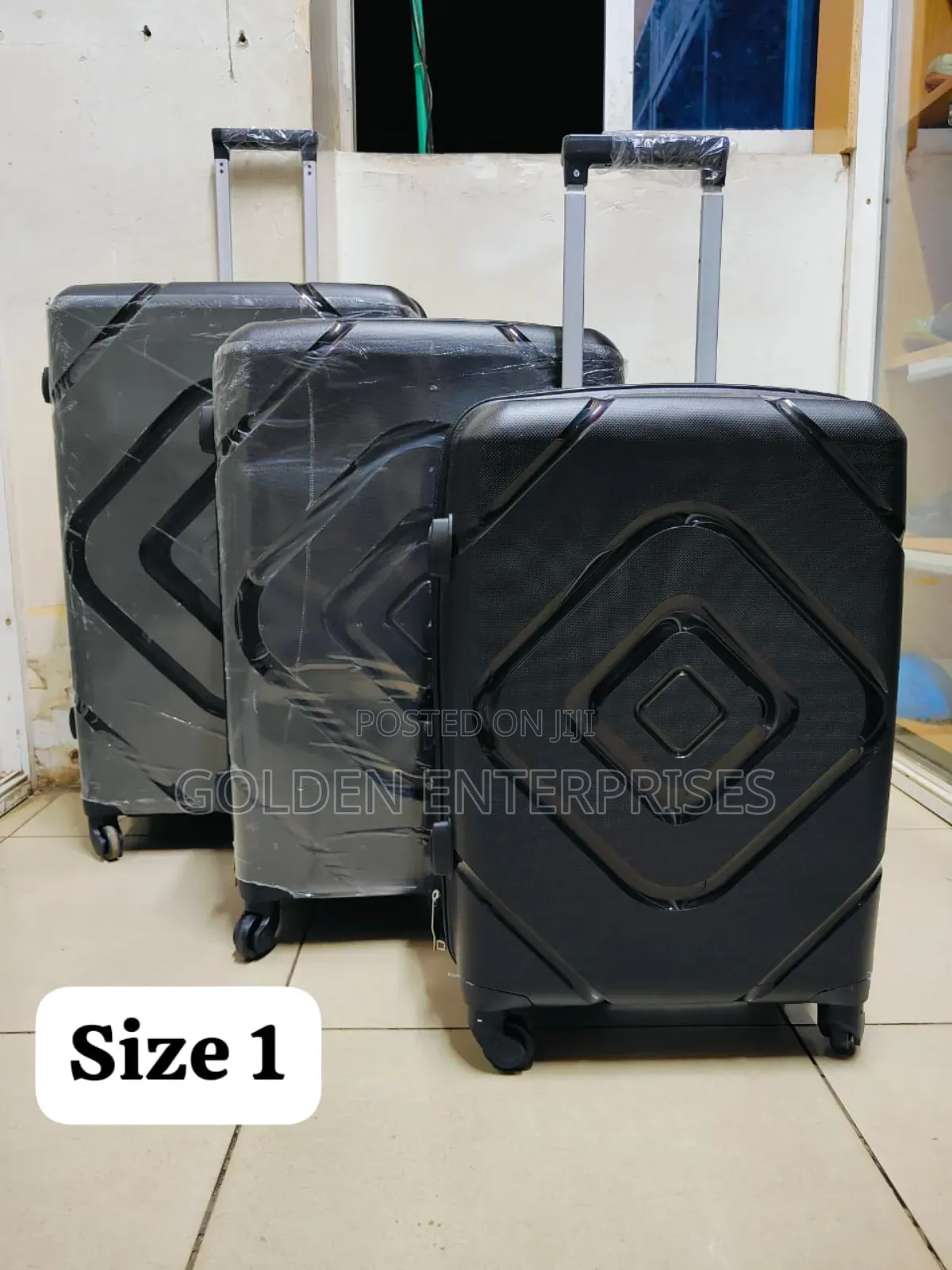 Unbreakable Rubber Suitcase Pp 3-in-1 Suitcase Set