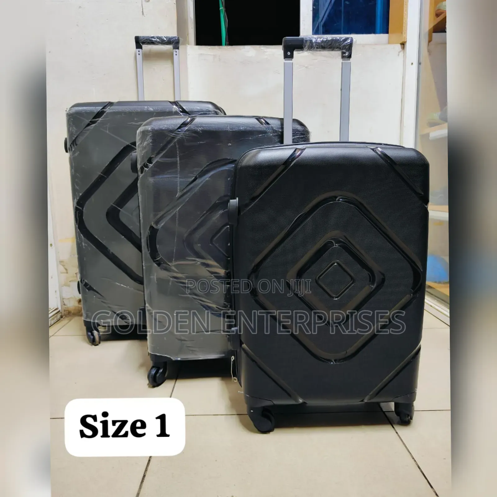 Unbreakable Rubber Suitcase Pp 3-in-1 Suitcase Set